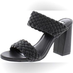 Steve Madden Women's Tangle Heeled Sandal - Black - size 6.5